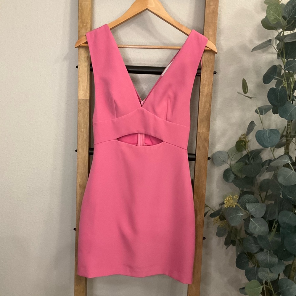 Endless Rose Pink Cut Out Mini Dress